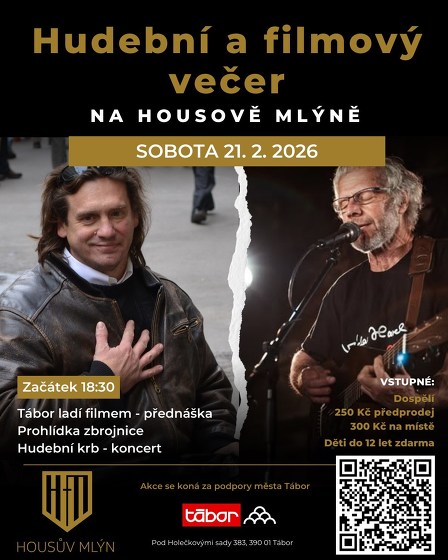Plakát události Hudební a filmový večer vol.II