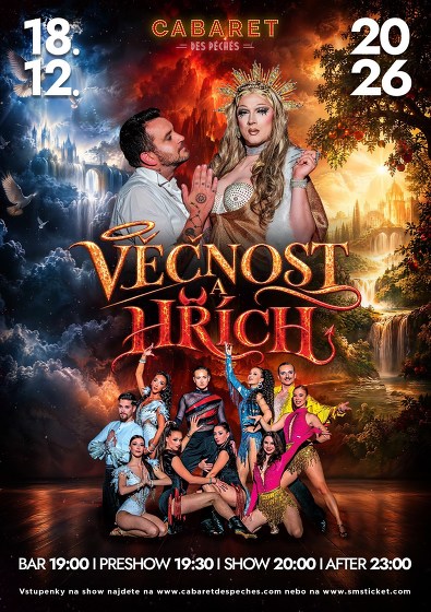 Plakát události Věčnost a Hřích