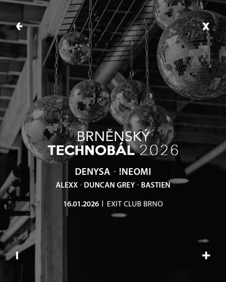 Plakát události Brněnský Technobál 2026