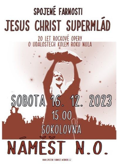 Plakát události Jesus Christ Supermlád
