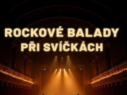 Plakát události Rockové Balady při svíčkách