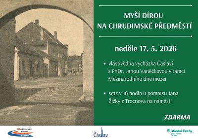 Plakát události Vlastivědná vycházka Čáslaví