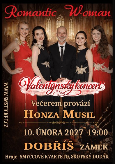 Plakát události Romantic Woman na zámku Dobříš