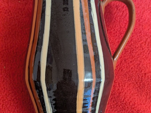 Retro keramický džbán – Bulharsko, výška 21 cm