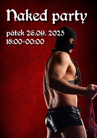 Plakát události Naked party