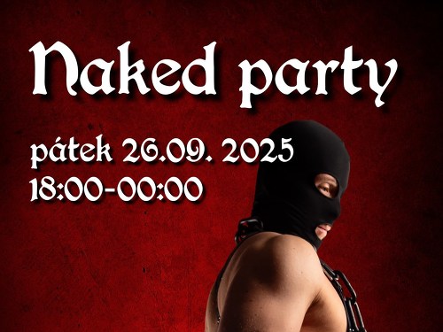 Plakát události Naked party