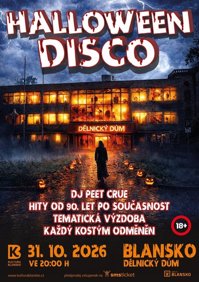 Plakát události HALLOWEEN DISCO