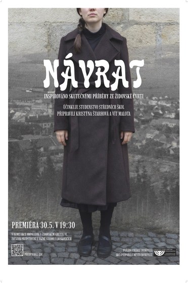 Plakát události Návrat – studentská divadelní inscenace