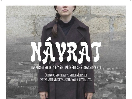 Plakát události Návrat – studentská divadelní inscenace