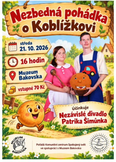 Plakát události Nezbedná pohádka o Koblížkovi