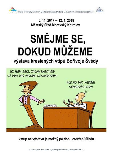 Plakát události Smějme se, dokud můžeme - 6. 11. - 12. 1.