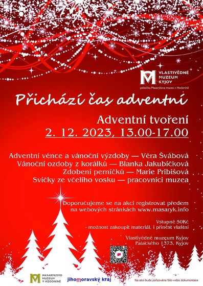 Plakát události Přichází čas adventní