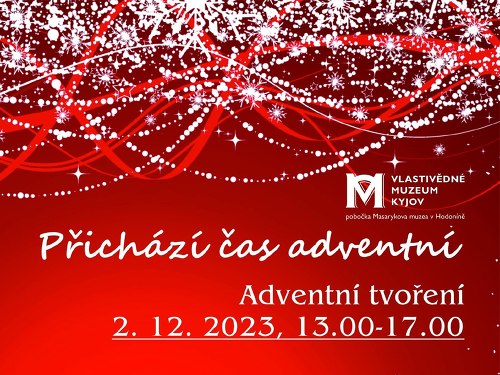 Plakát události Přichází čas adventní