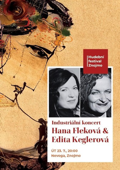 Plakát události Industriální koncert: Hana Fleková a Edita Keglerová