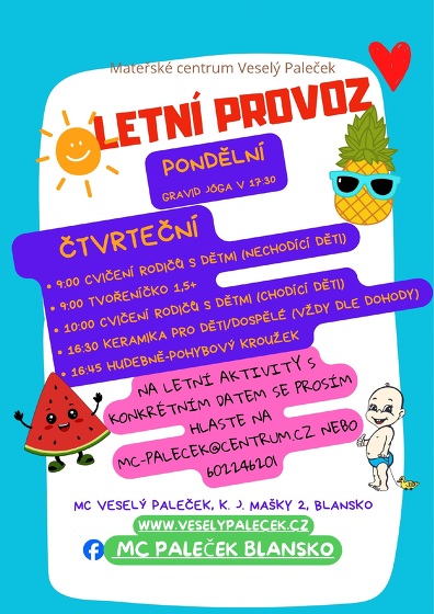 Plakát události Letní provoz