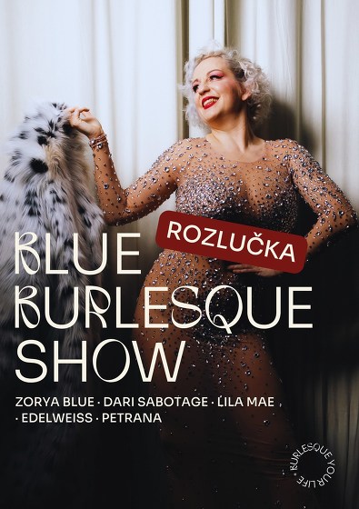 Plakát události Blue Burlesque Show