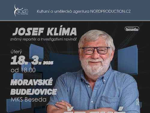 Plakát události České podsvětí – Josef Klíma