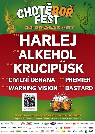 Plakát události Chotěboř FEST 2025