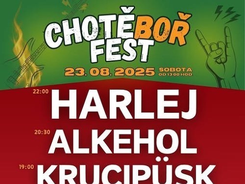 Plakát události Chotěboř FEST 2025