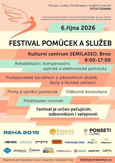 Plakát události Festival pomůcek a služeb 2026 Brno