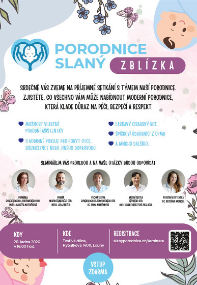 Plakát události Předporodní seminář