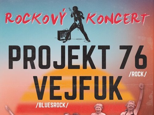Plakát události Projekt 76 & Vejfuk
