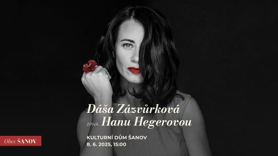 Plakát události Dáša Zázvůrková zpívá Hanu Hegerovou