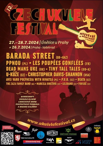 Plakát události 12. Czech Ukulele Festival