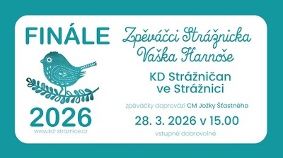 Plakát události Zpěváčci Strážnicka Vaška Harnoše - finále