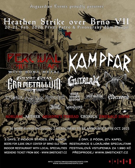 Plakát události Heathen Strike over Brno VII