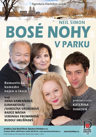 Plakát události Bosé nohy v parku