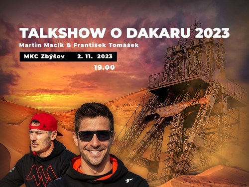 Plakát události Talkshow o DAKARU 2023