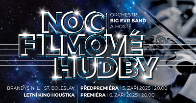 Plakát události Noc Filmové Hudby 2025