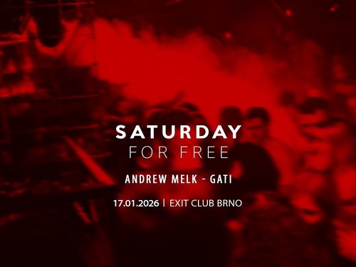 Plakát události Saturday For Free!