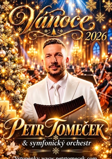 Plakát události Petr Tomeček / Vánoce 2026 v BOBYHALL