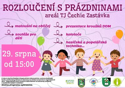 Plakát události Rozloučení s prázdninami