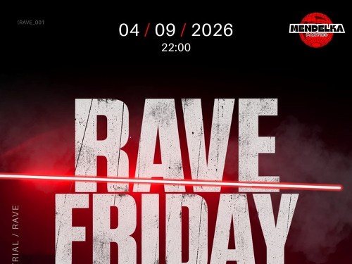 Plakát události Rave Friday Night x ArtBar Brno
