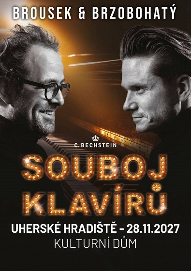 Plakát události Souboj Klavírů v Uherském Hradišti