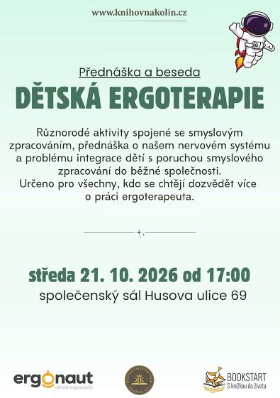 Plakát události Dětská ergoterapie - odpoledne
