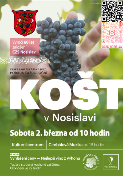 Plakát události Výstava vín Nosislav