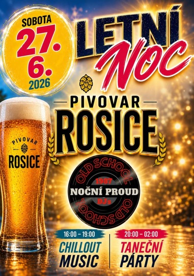 Plakát události Letní noc s Nočním proudem