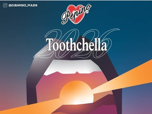 Plakát události Zubařské půlení - TOOTHCHELLA 2026