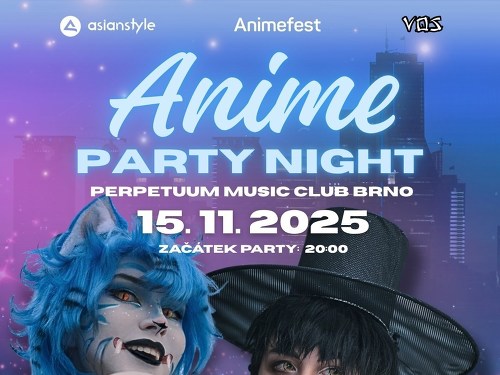 Plakát události Anime Party Night