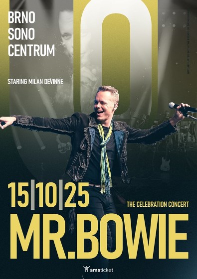 Plakát události MR.BOWIE – The Celebration Concert