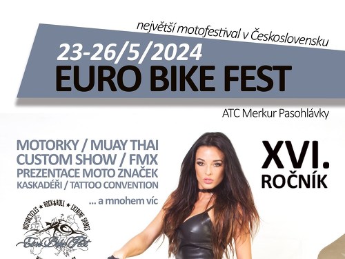 Plakát události Euro Bike Fest 2024