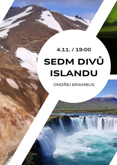 Plakát události Sedm divů Islandu