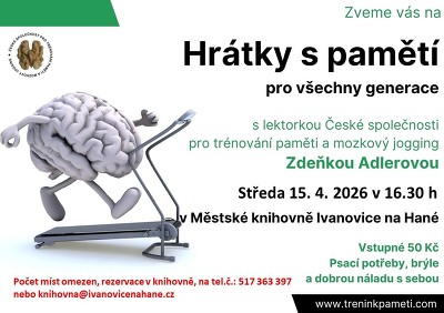 Plakát události Hrátky s pamětí