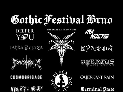 Plakát události Gothic Festival Brno ‘26
