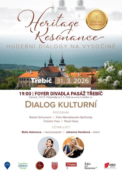 Plakát události BELLA ADAMOVA (mezzosoprán) a JOHANNA HANIKOVÁ (piano)