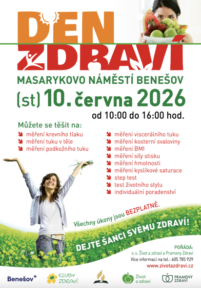 Plakát události Den zdraví